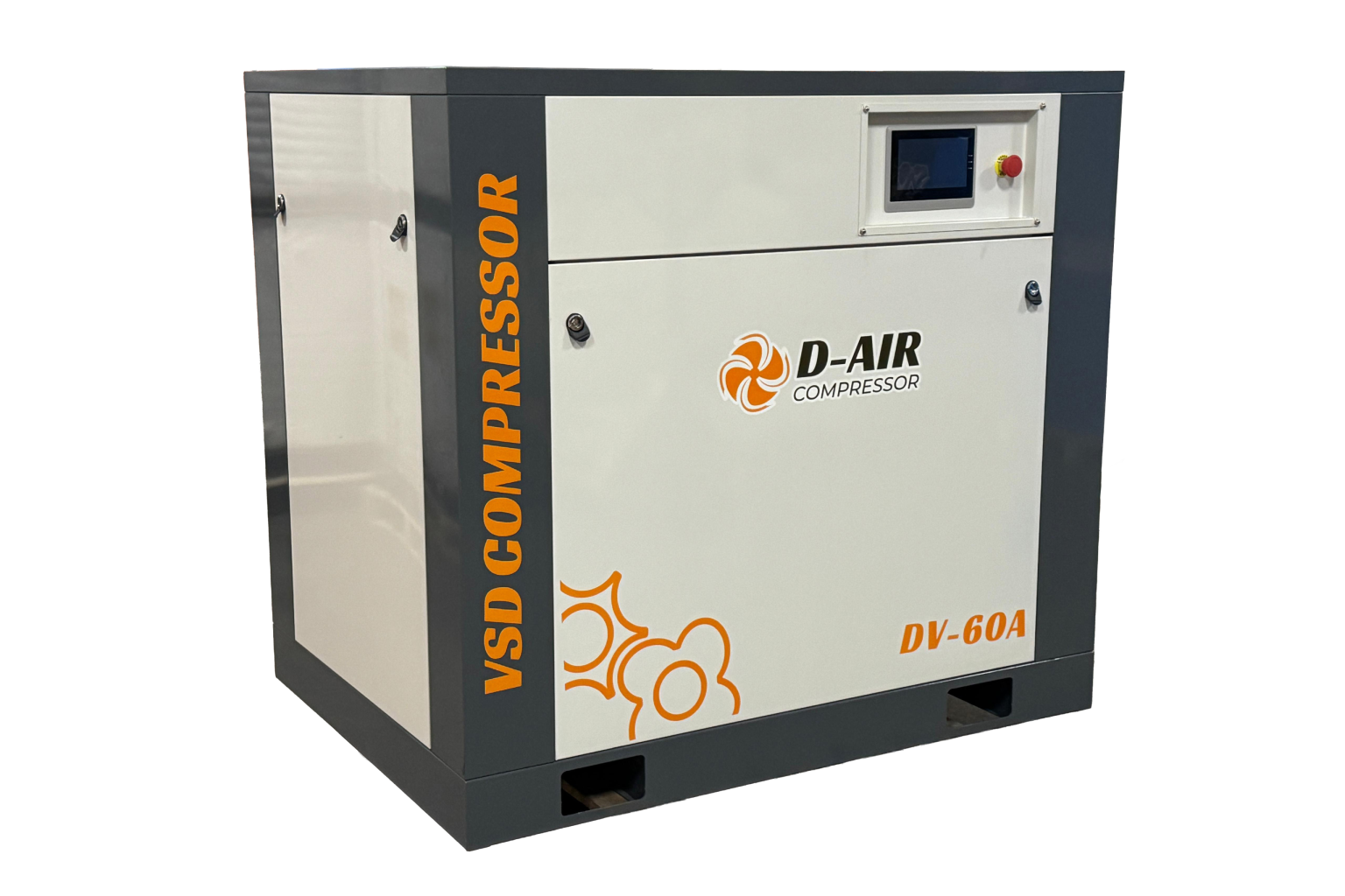 skruves-kompresors-d-air-dv-60a Винтовой компрессор D-AIR DV-60A с переменным рабочим объемом VSD — изображение 1